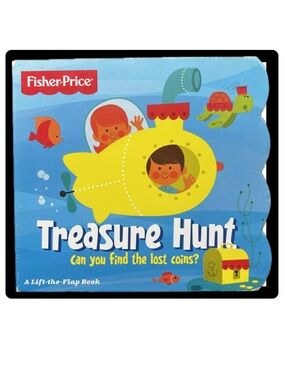 BUNDLE & SAVE 🎉Fisher-Price Treasure Hunt Can You Find the Lost Coins Board Book